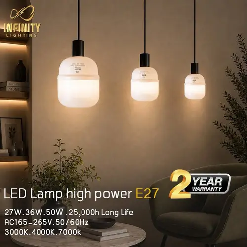 LED HIGH POWER LAMP – E27
