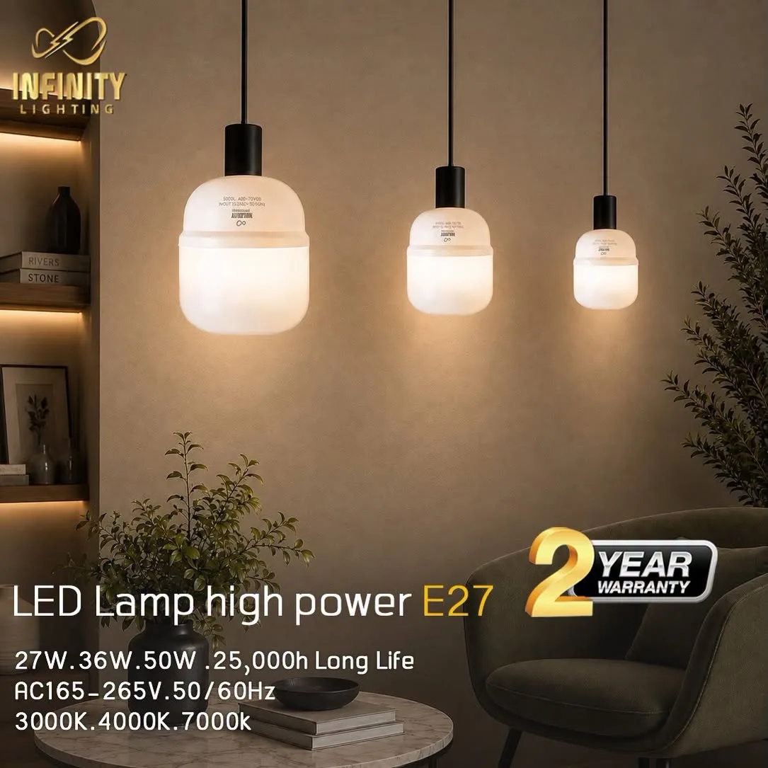 LED HIGH POWER LAMP – E27